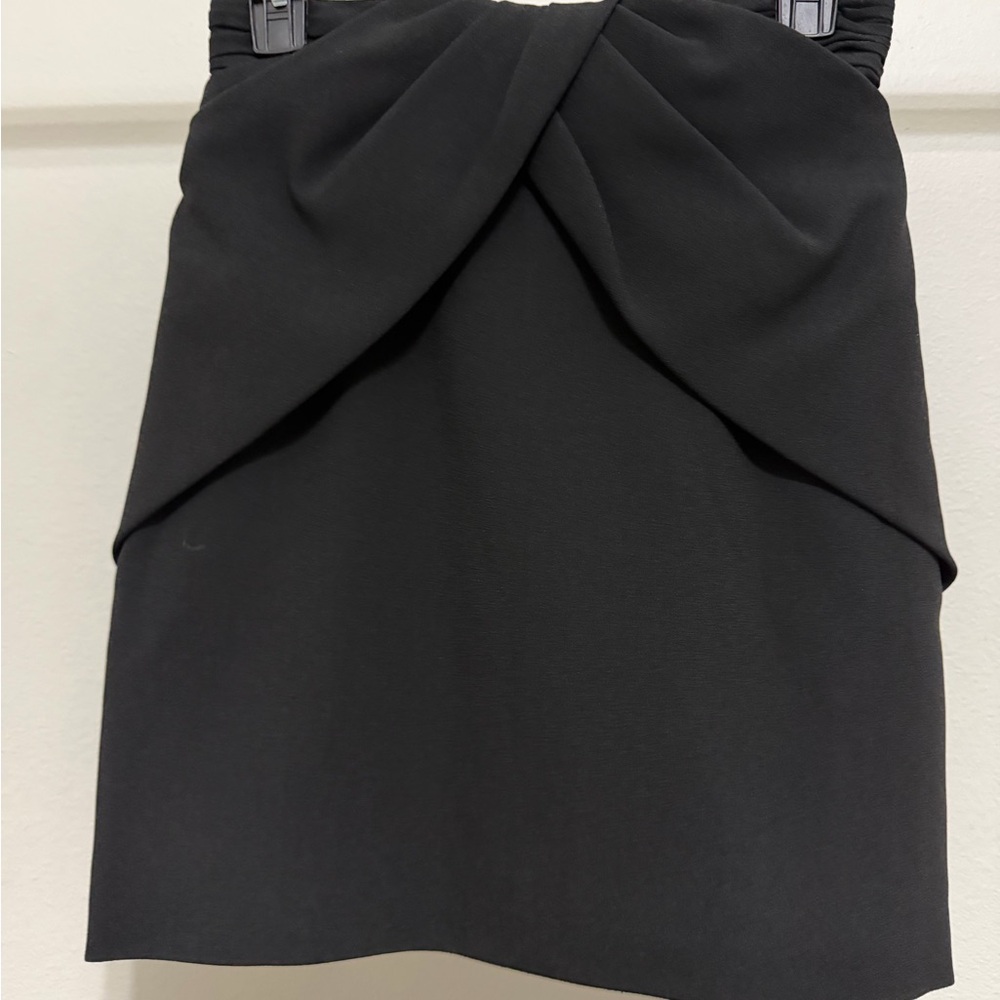 Saint Laurent Black Mini Skirt